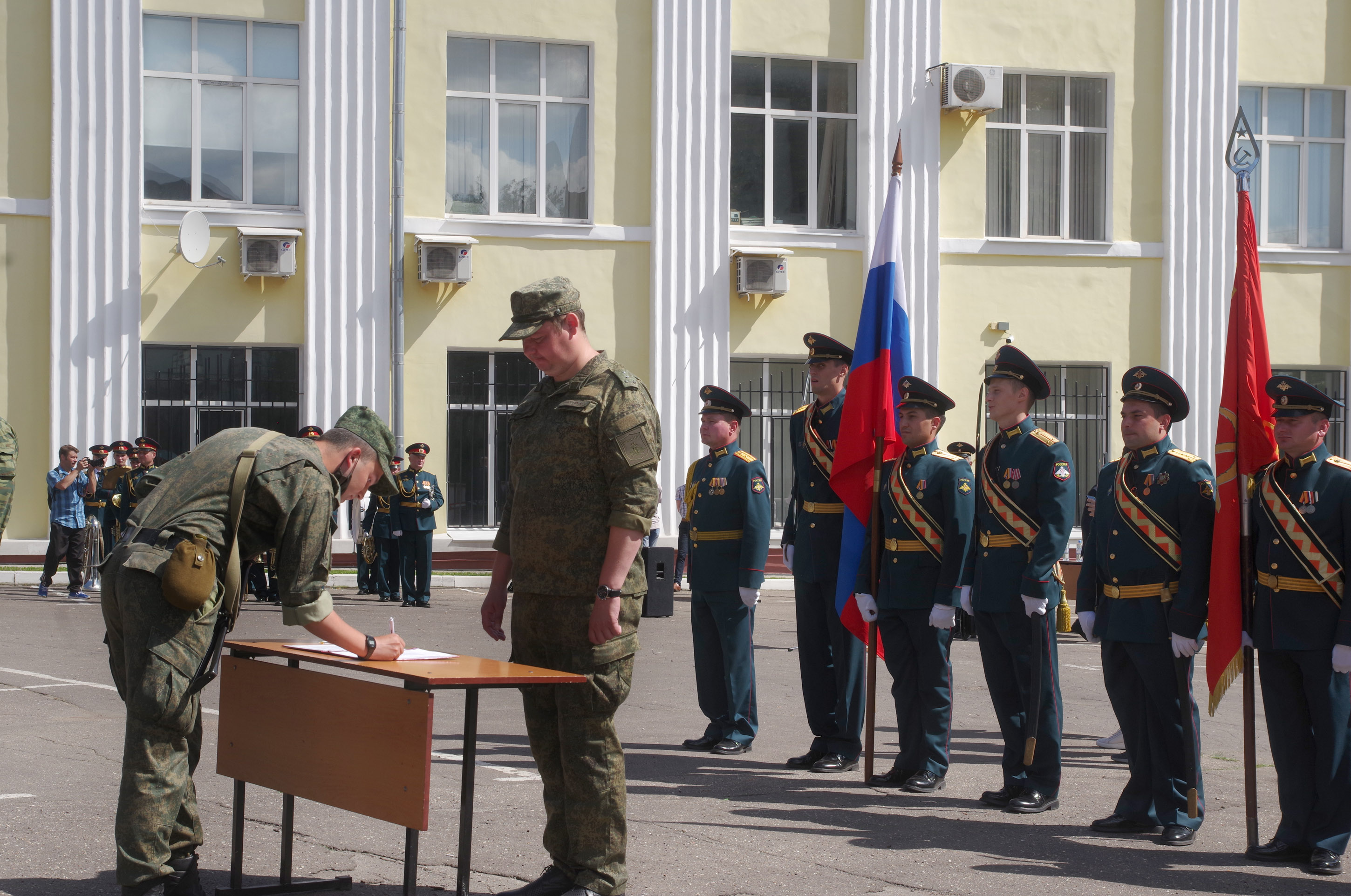 7 августа 2020 года курсанты Военно-учебного центра Государственного университета по землеустройству приняли военную присягу!