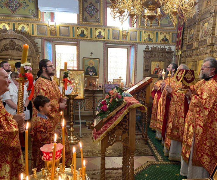 В Домовом храме ГУЗ прошло торжественное богослужение