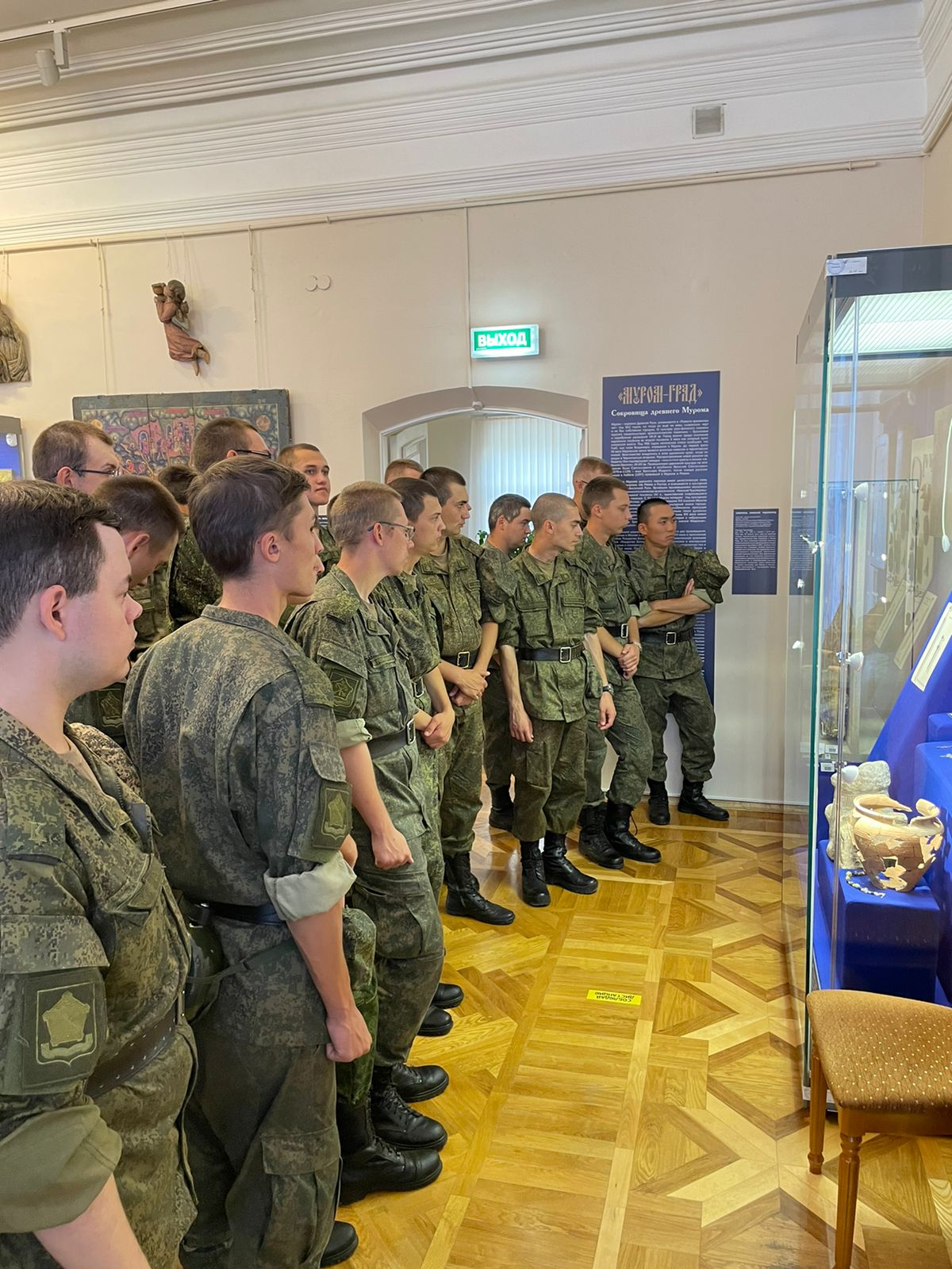Студенты военного учебного центра прошли учебные сборы
