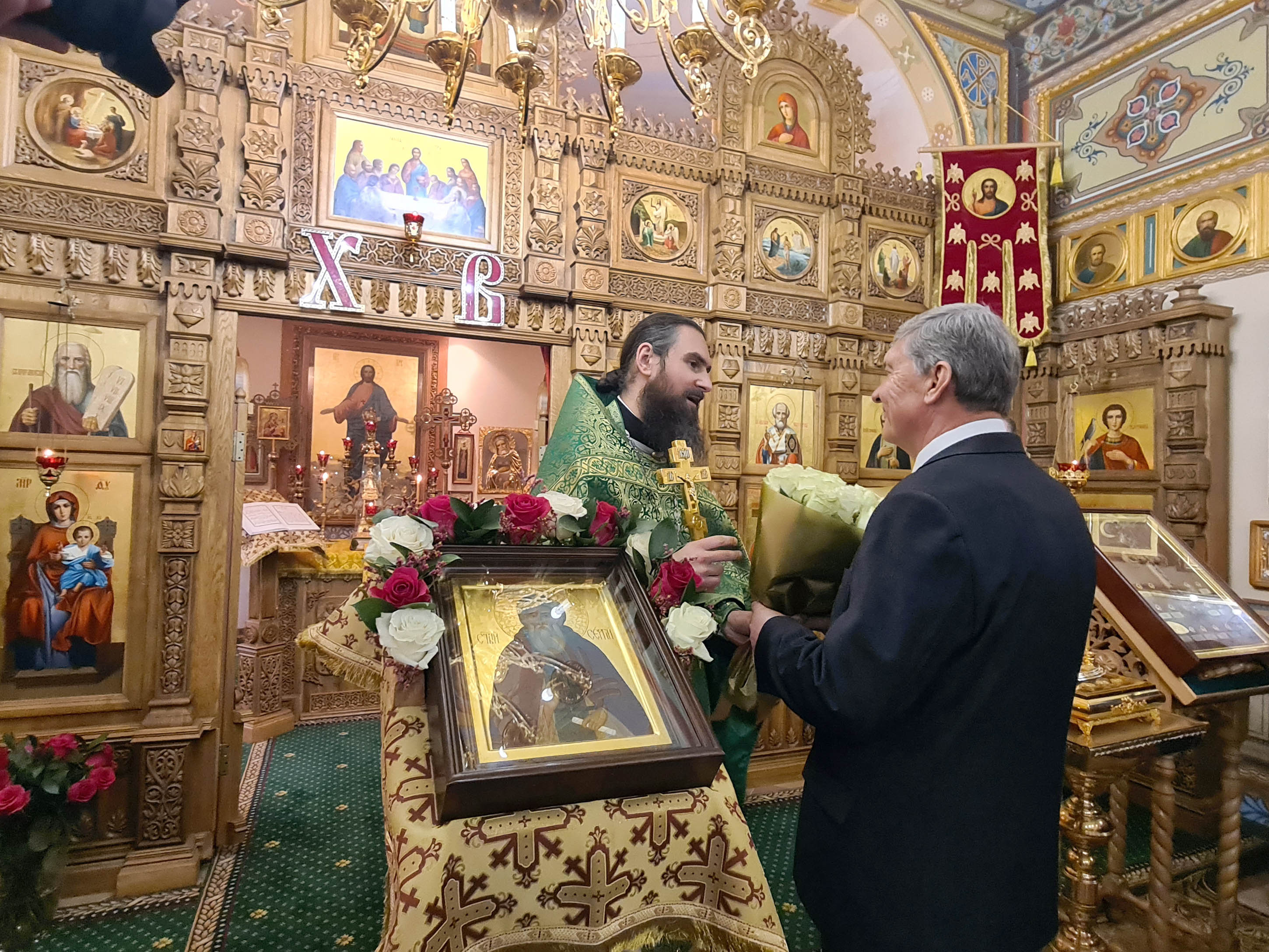 8 октября 2020 года в Домовом храме ГУЗ состоялась Божественная Литургия в праздник преподобного Сергия Радонежского
