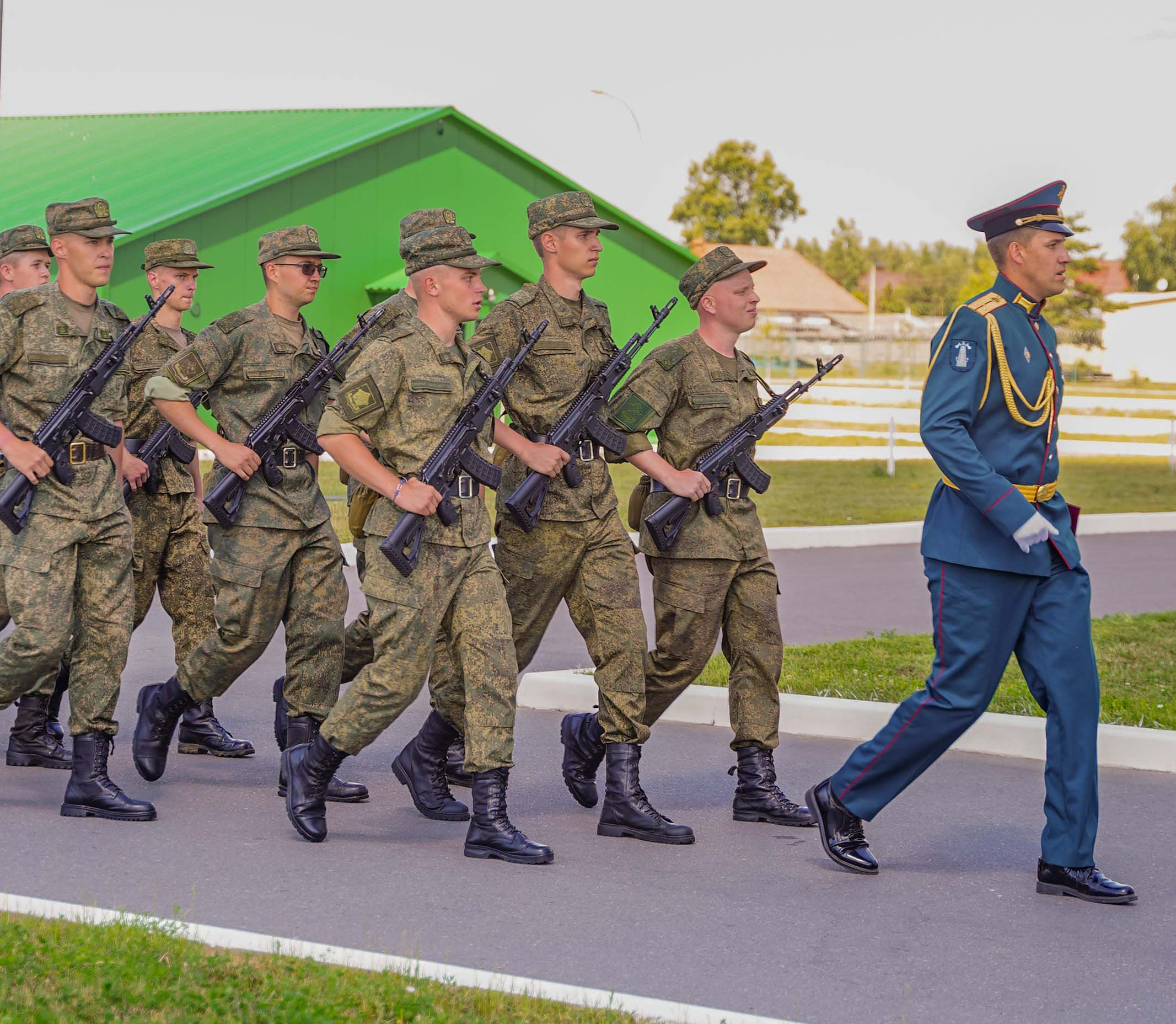 Курсанты Военного учебного центра при ГУЗ приняли присягу