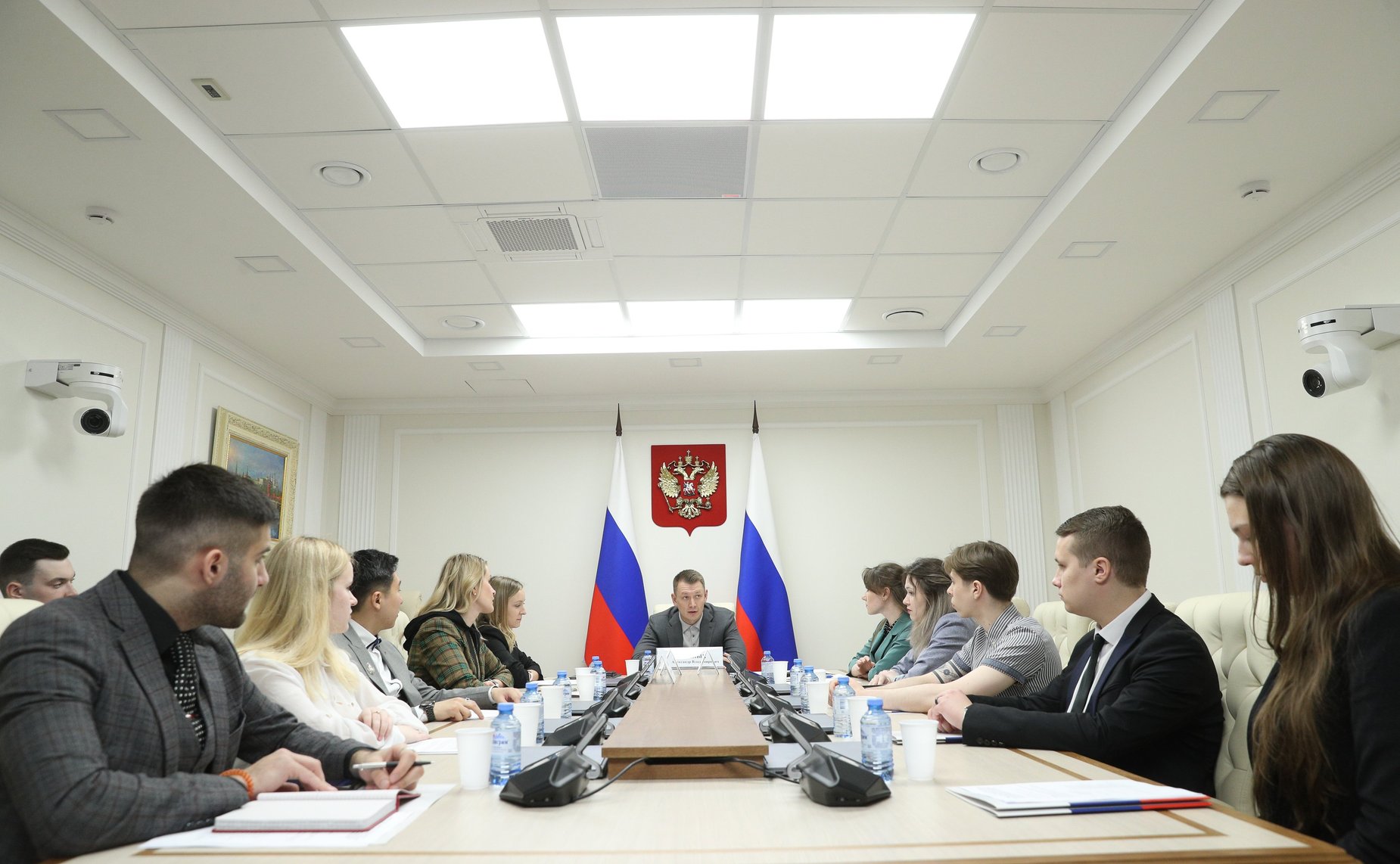 Сотрудники и студенты Государственного университета по землеустройству встретились с членом Комитета Совета Федерации по аграрно-продовольственной политике и природопользованию А. Двойных