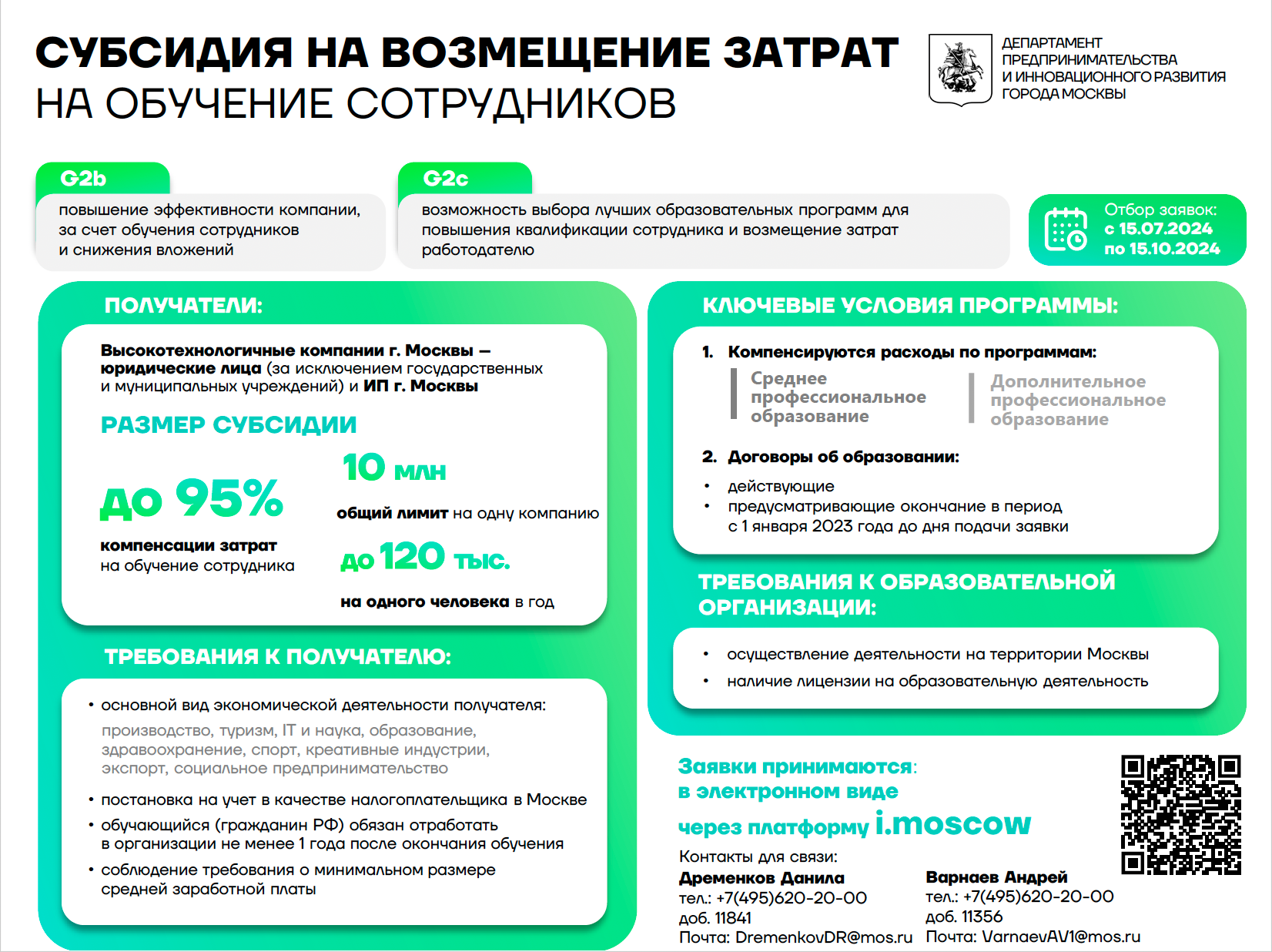 Кешбэк за образование – до 95 % вложенных средств