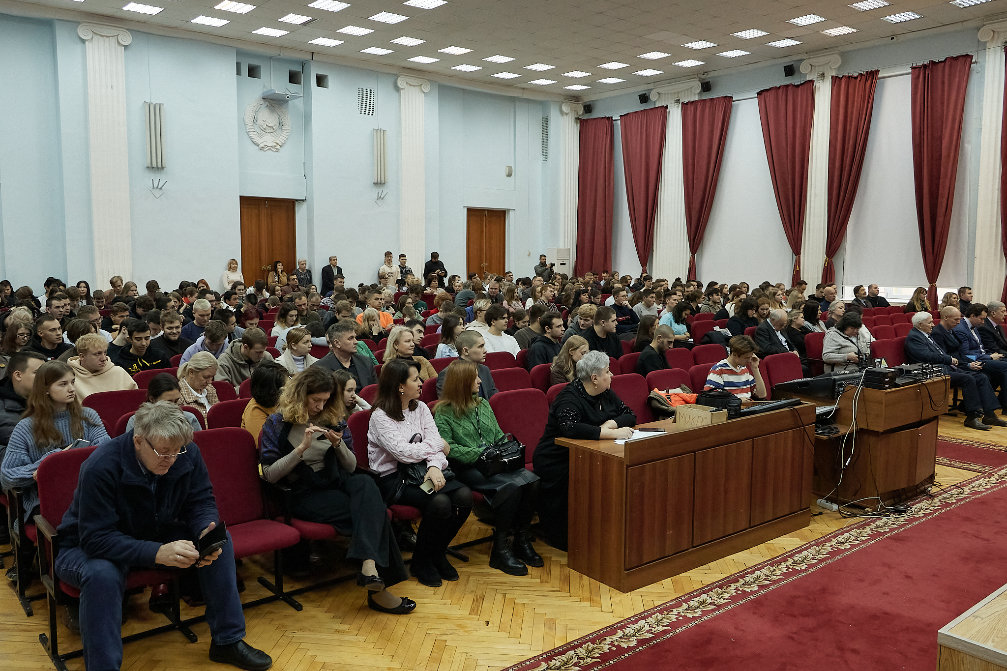 На днях в ГУЗ прошел «Час ректора»