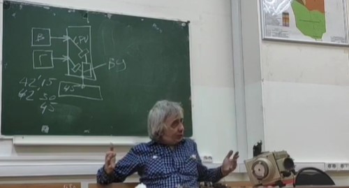 Семинар заведующего лабораторией геодезического инструментоведения и метрологии Ковалева С.В. на тему создания электронных угломерных систем