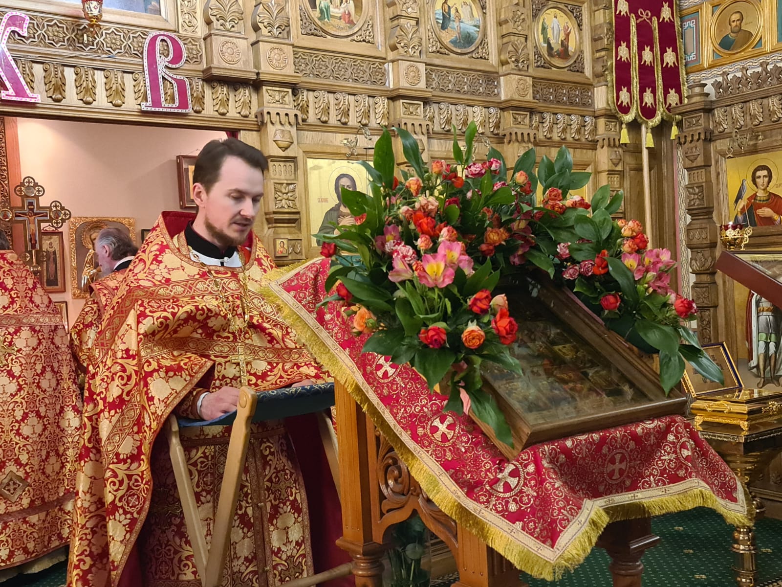 В домовом храме ГУЗ состоялось Пасхальное богослужение