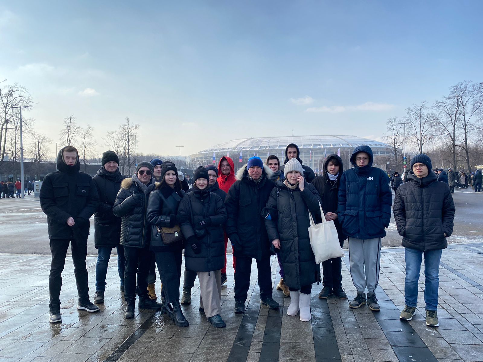 Благодарность за участие актива ГУЗ в праздничном концерте в "Лужниках"