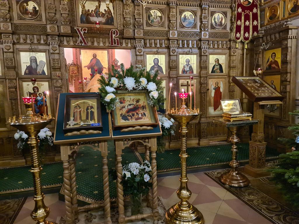 Богослужение в Домовом храме ГУЗ к Рождеству Христову
