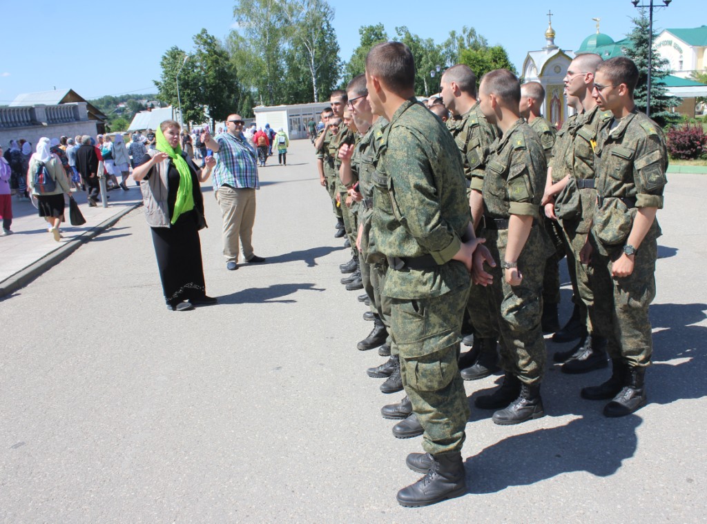 В городе Муроме Владимирской области завершились учебные сборы со студентами военного учебного центра при Государственном университете по землеустройству 