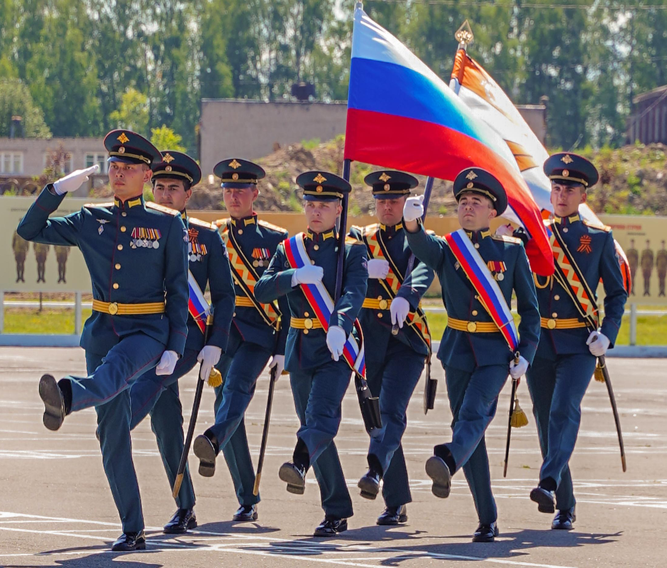 Курсанты Военного учебного центра при ГУЗ приняли присягу