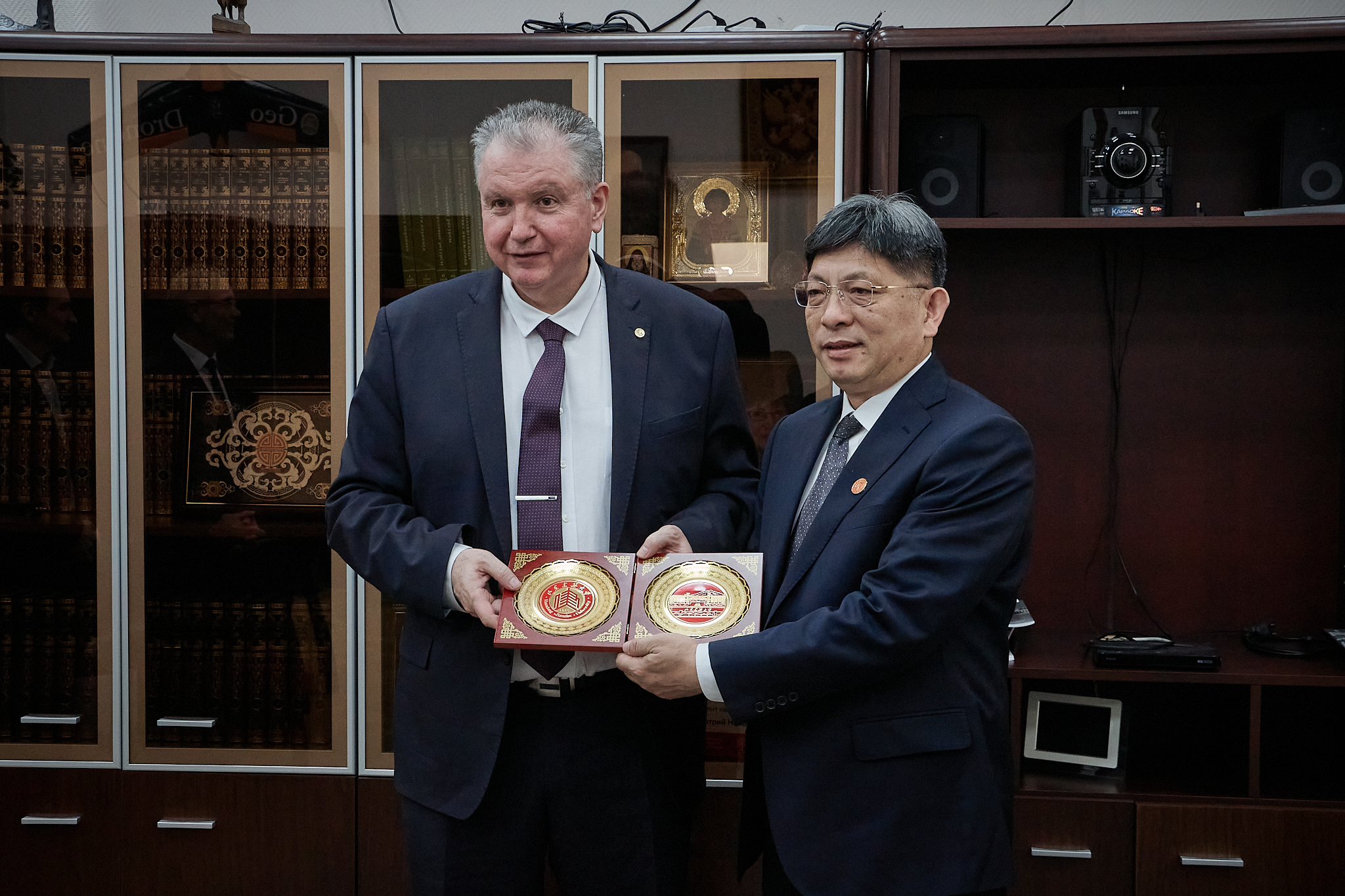Делегация Шаньдунского университета КНР посетила ГУЗ с рабочим визитом