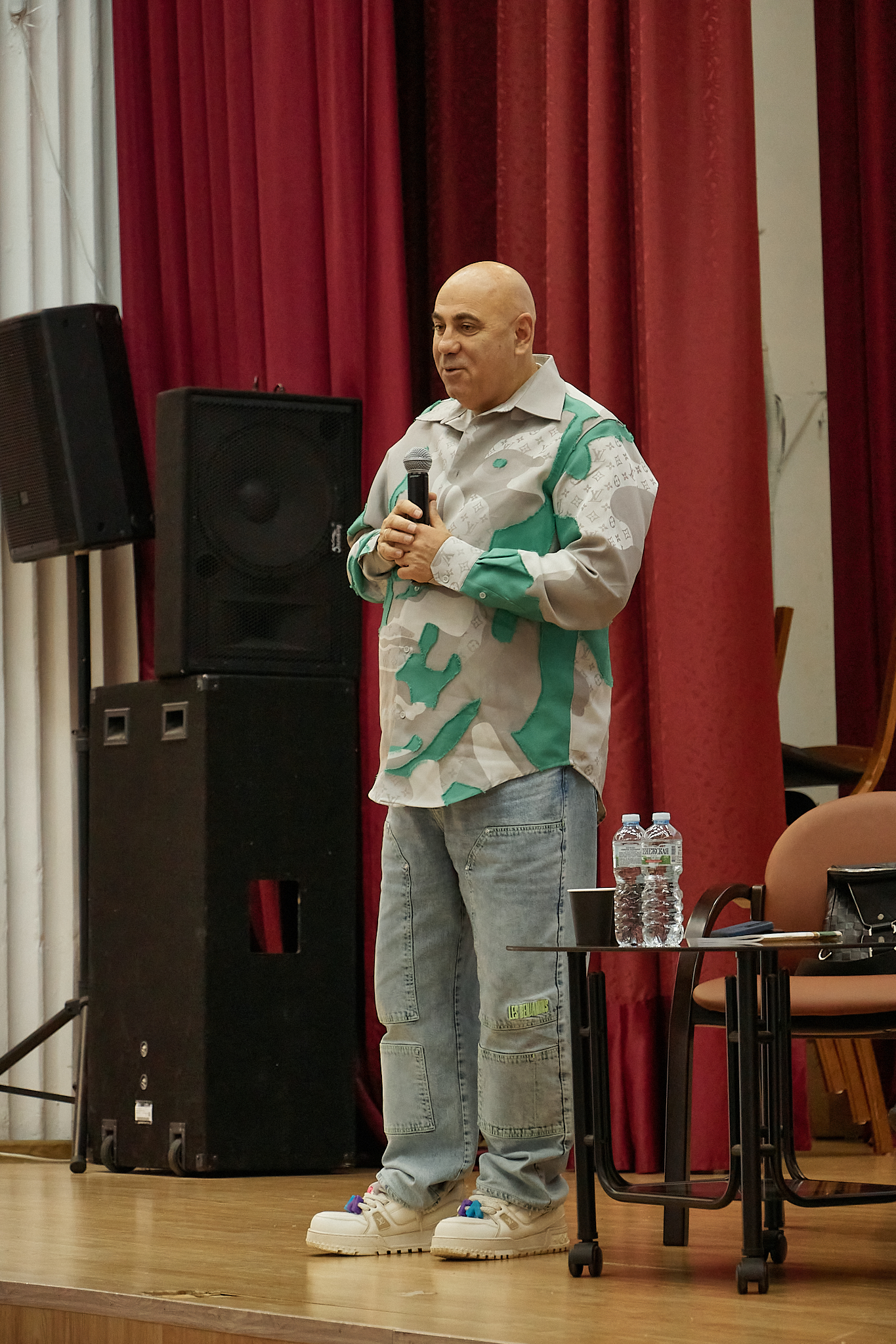 Музыкальный продюсер и бизнесмен Иосиф Пригожин в ходе встречи с сотрудниками и студентами рассказал об особенностях организации проектов в сфере шоу-бизнеса