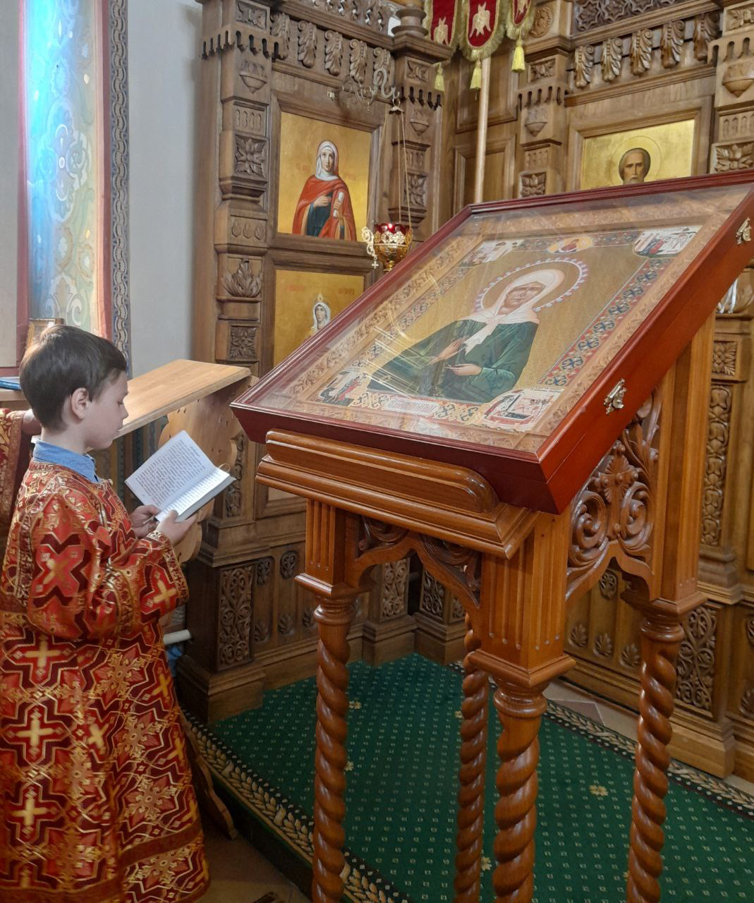В Домовом храме ГУЗ прошло торжественное богослужение