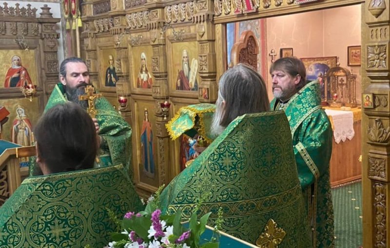 В Домовом храме ГУЗ совершили богослужение в честь Сергия Радонежского