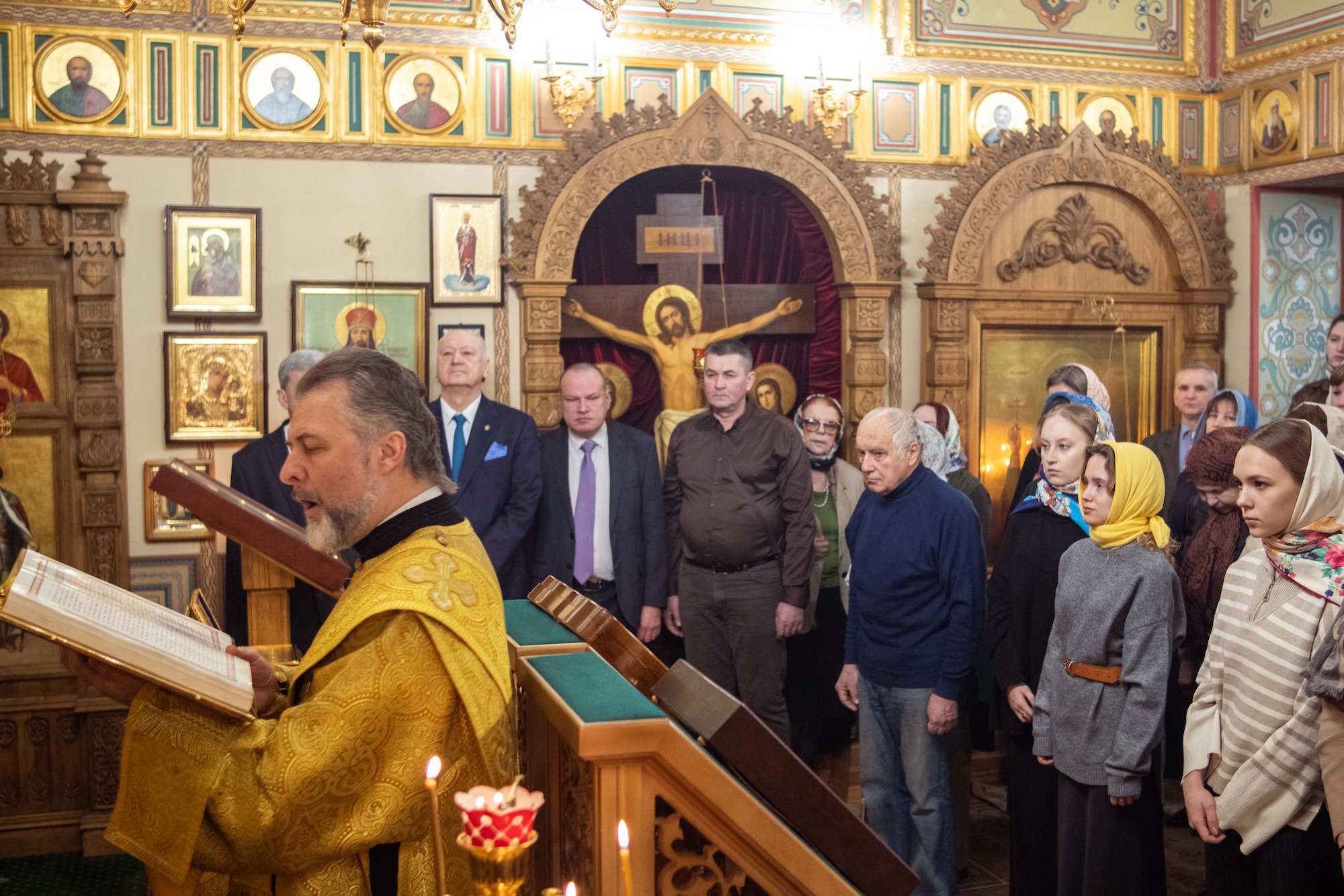 Богослужение перед началом Великого Поста прошло в Домовом храме ГУЗ