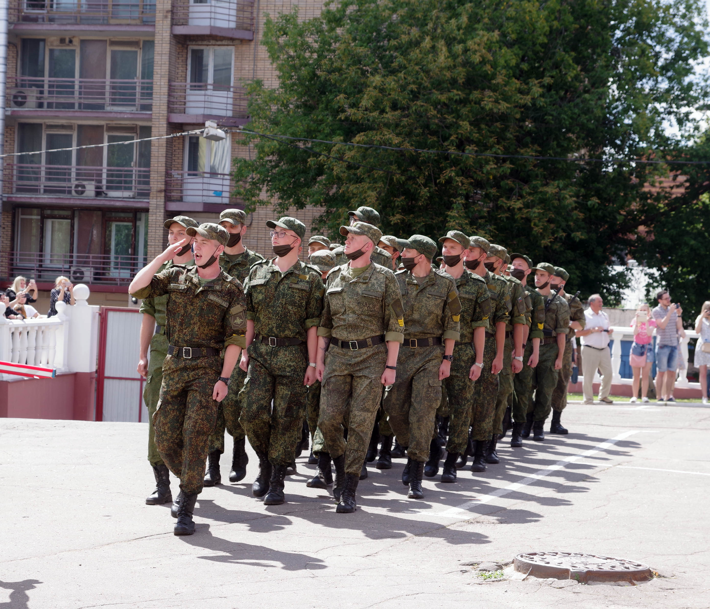 7 августа 2020 года курсанты Военно-учебного центра Государственного университета по землеустройству приняли военную присягу!