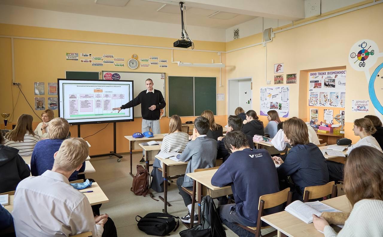 Профориентационный проект ГУЗ «Студенты – в школы» продвигается по России