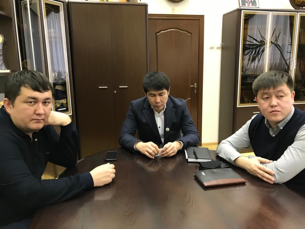 О встрече ректора ГУЗ С.Н. Волкова и проректора по международной деятельности В.И. Нилиповского с делегацией докторантов Казахского национального аграрного университета