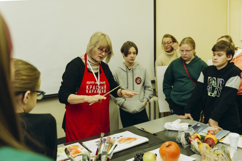Мастер-класс «Акварельная живопись – искусство прекрасного» в рамках проекта «Университетские субботы»