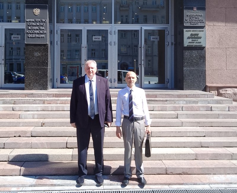 Делегация ГУЗ провела рабочую встречу в Минсельхозе России