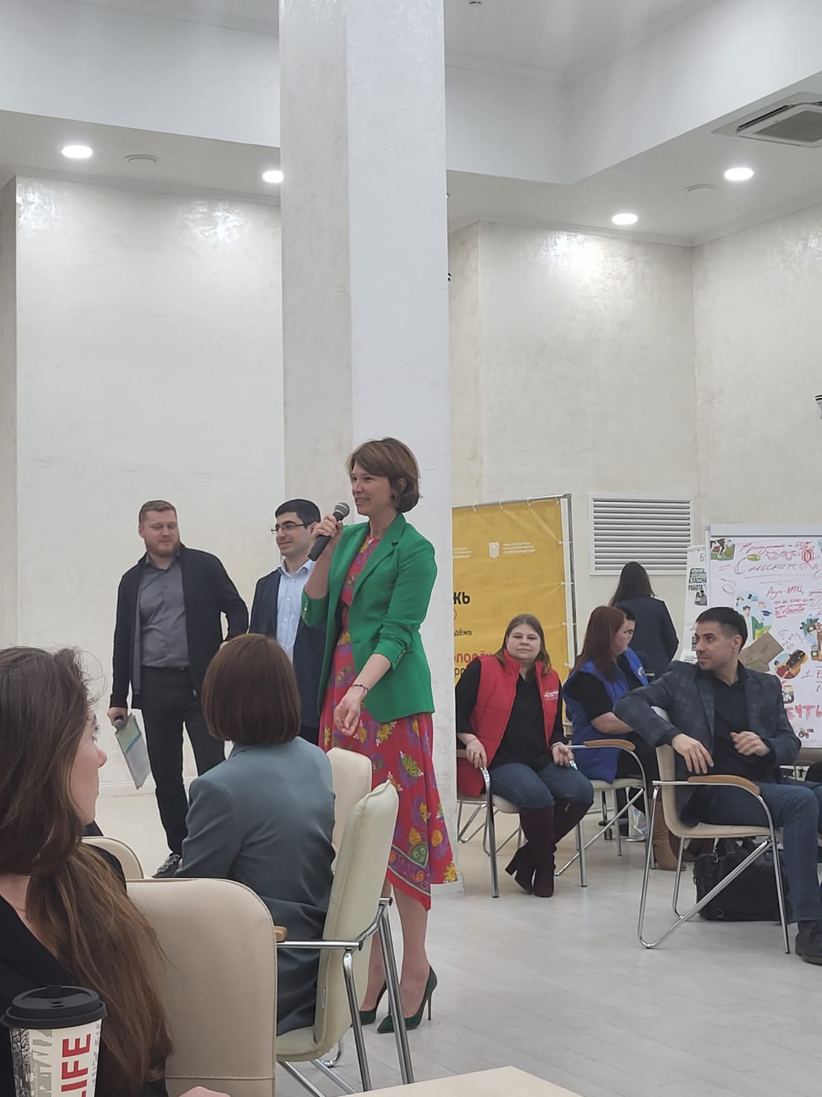 Делегация ГУЗ во главе с врио ректора Т.В.Папаскири приняла участие в молодёжной креативной сессии «Новый образ села»