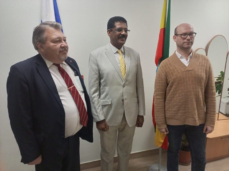 Делегация ГУЗ посетила с рабочим визитом Посольство Республики Эфиопия
