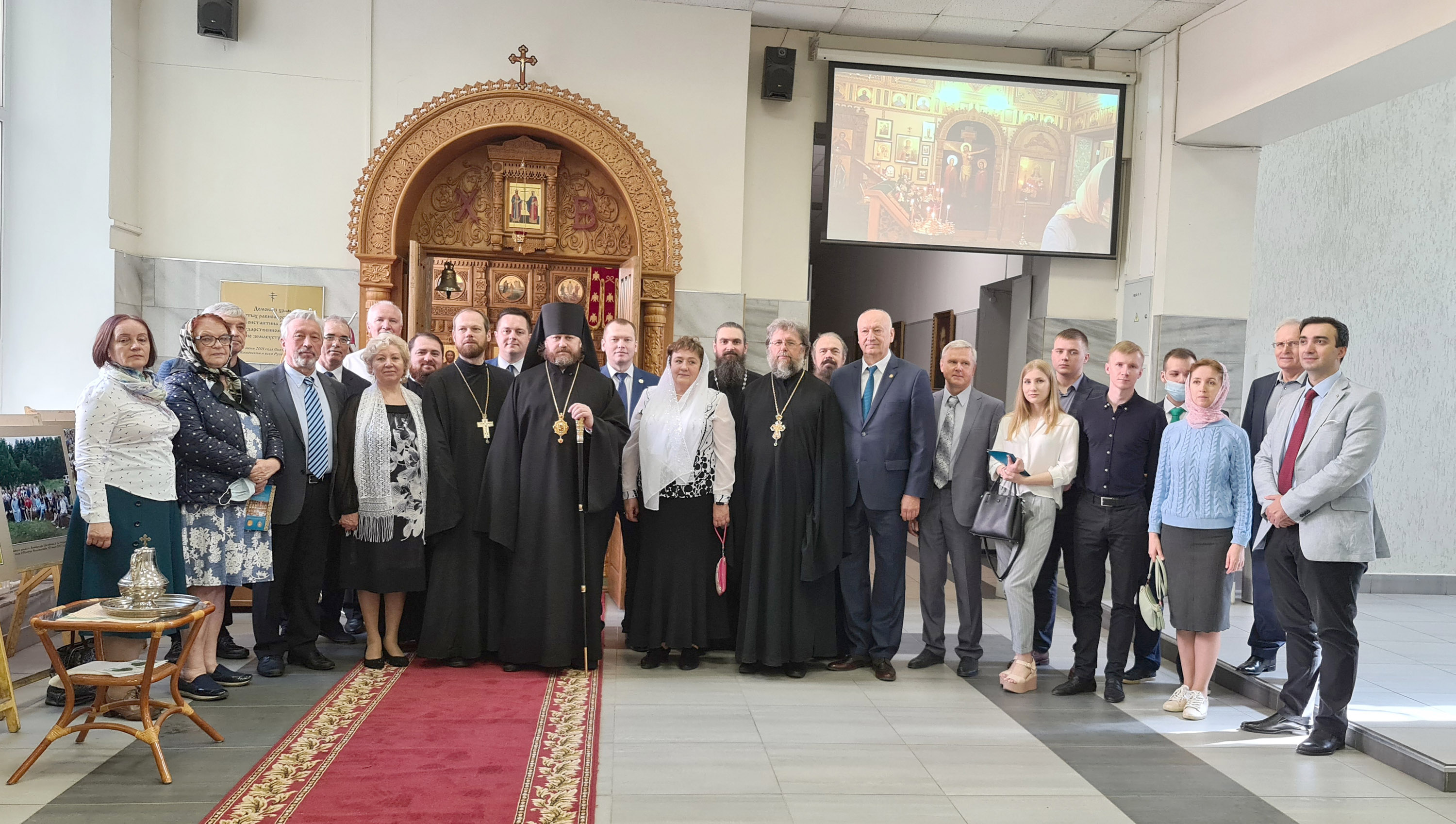 3 июня 2021 года в ГУЗ прошли торжественные мероприятия, приуроченные к 20-летию со дня освящения Домового храма святых равноапостольных Константина и Елены