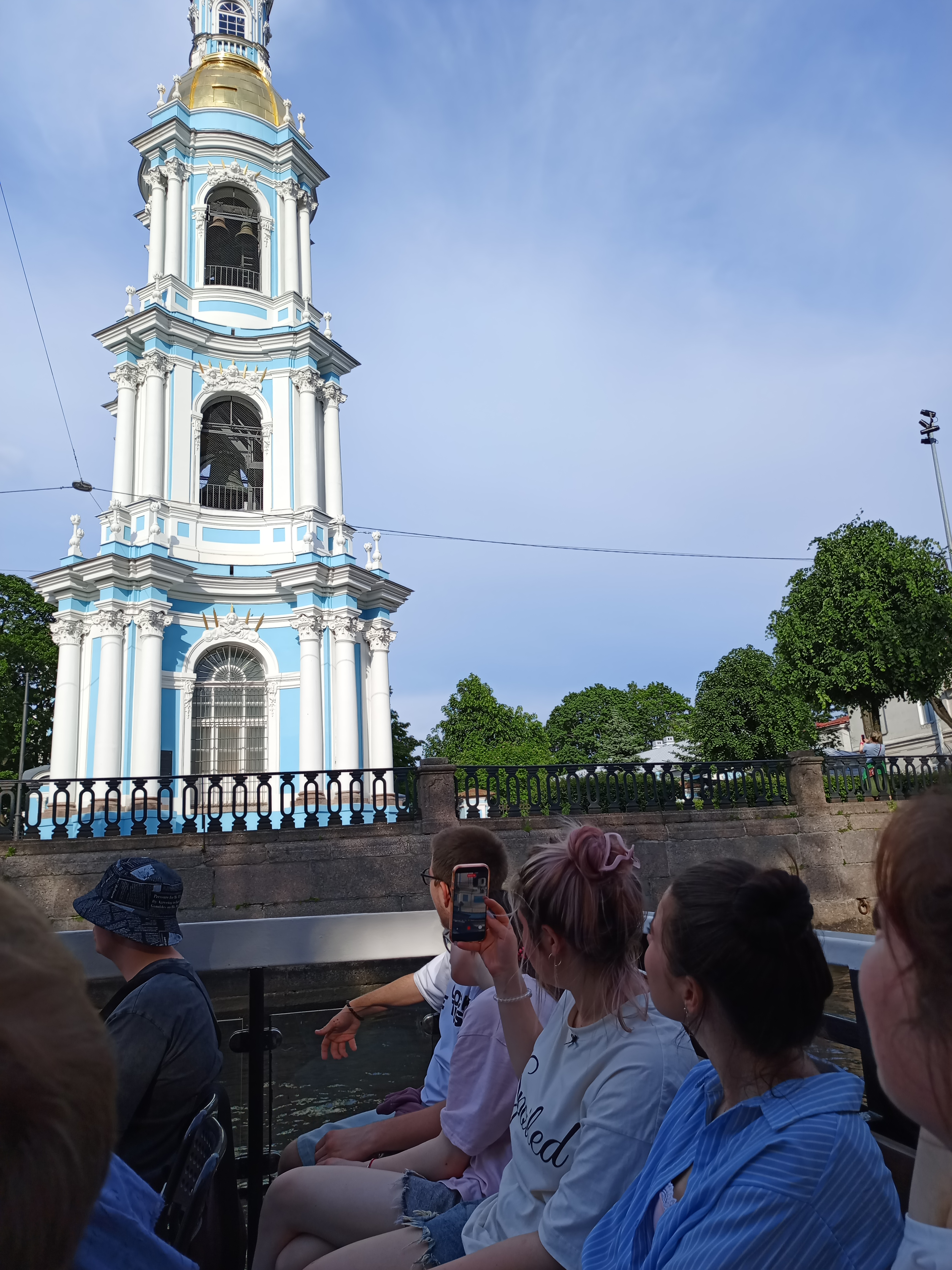 Студенты колледжа познакомились с архитектурой и белыми ночами Санкт‑Петербурга  