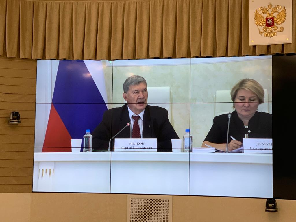 26 августа 2020 года делегация ГУЗ во главе с ректором С.Н. Волковым приняла участие в заседании Научно-технического совета Минсельхоза России