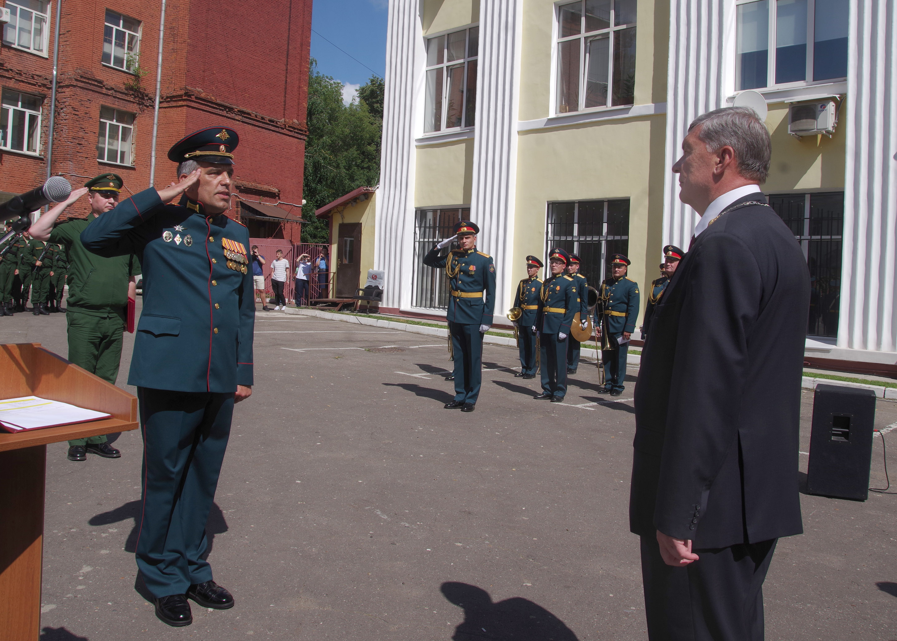 7 августа 2020 года курсанты Военно-учебного центра Государственного университета по землеустройству приняли военную присягу!