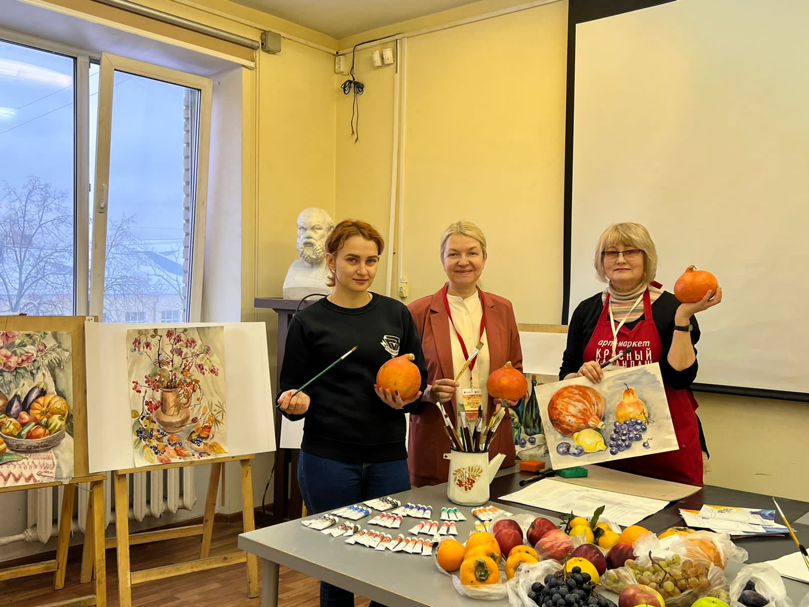 Мастер-класс «Акварельная живопись – искусство прекрасного» в рамках проекта «Университетские субботы»