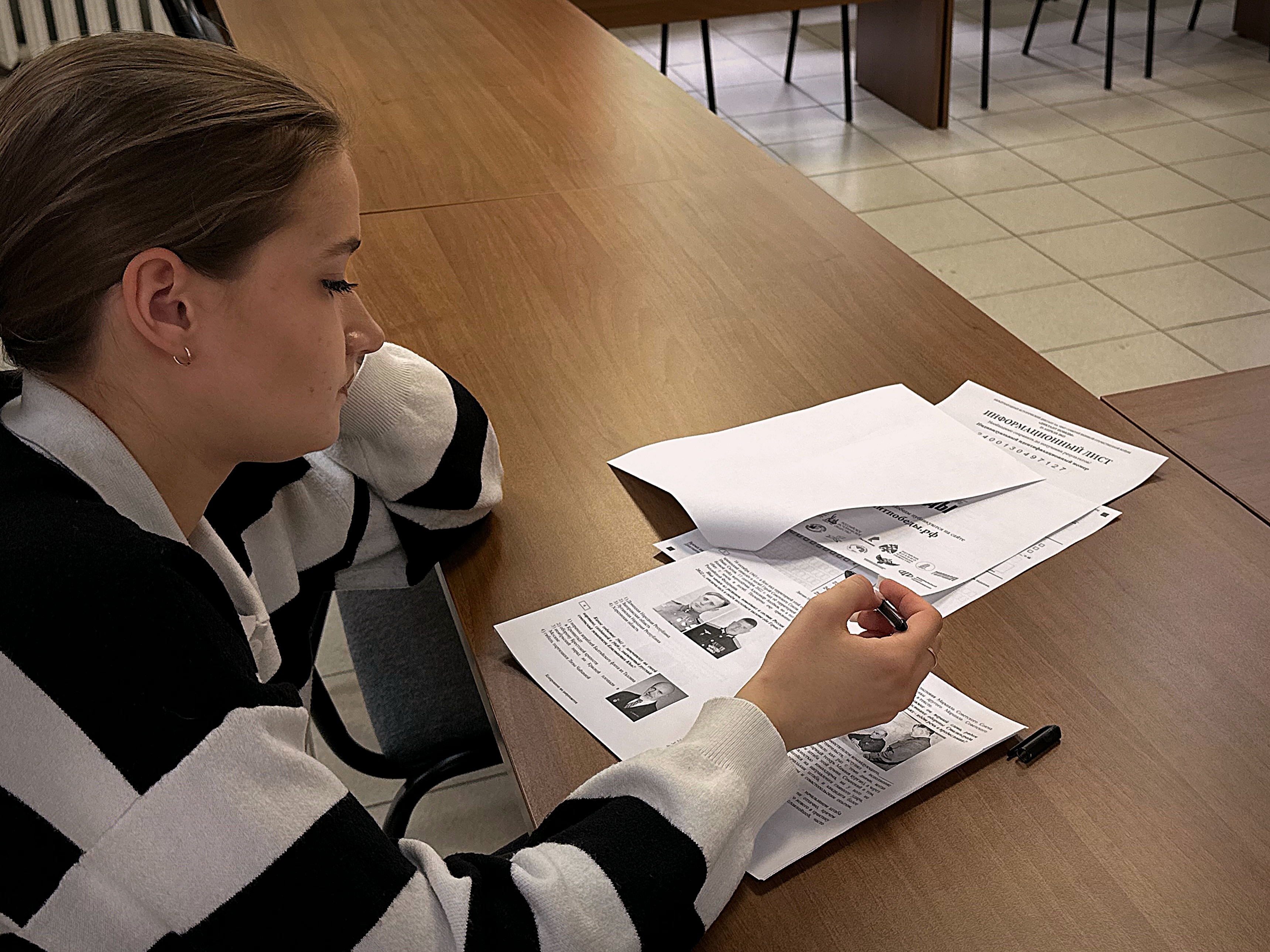 «Диктант Победы» в ГУЗ: студенты написали исторический тест к 80-летию Победы