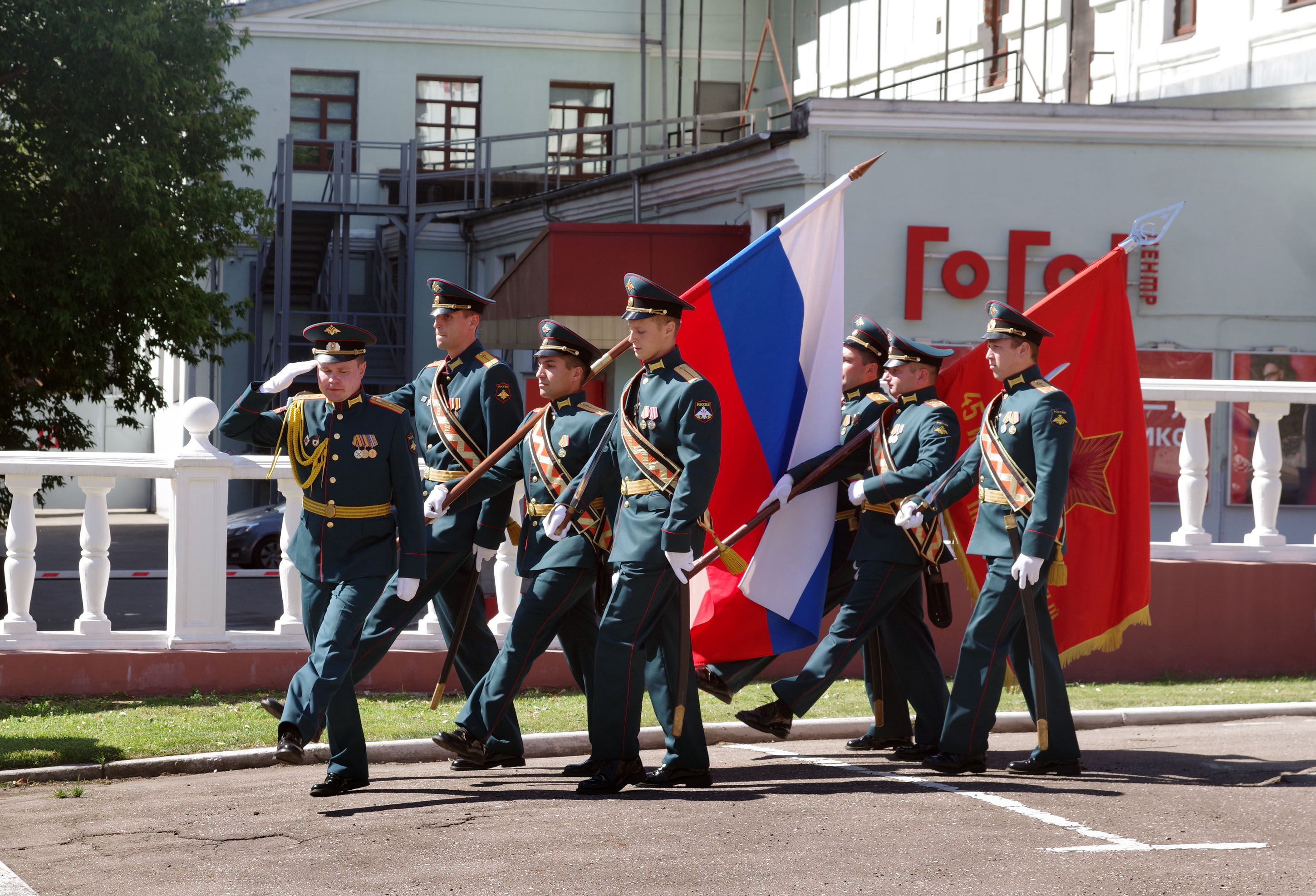 7 августа 2020 года курсанты Военно-учебного центра Государственного университета по землеустройству приняли военную присягу!