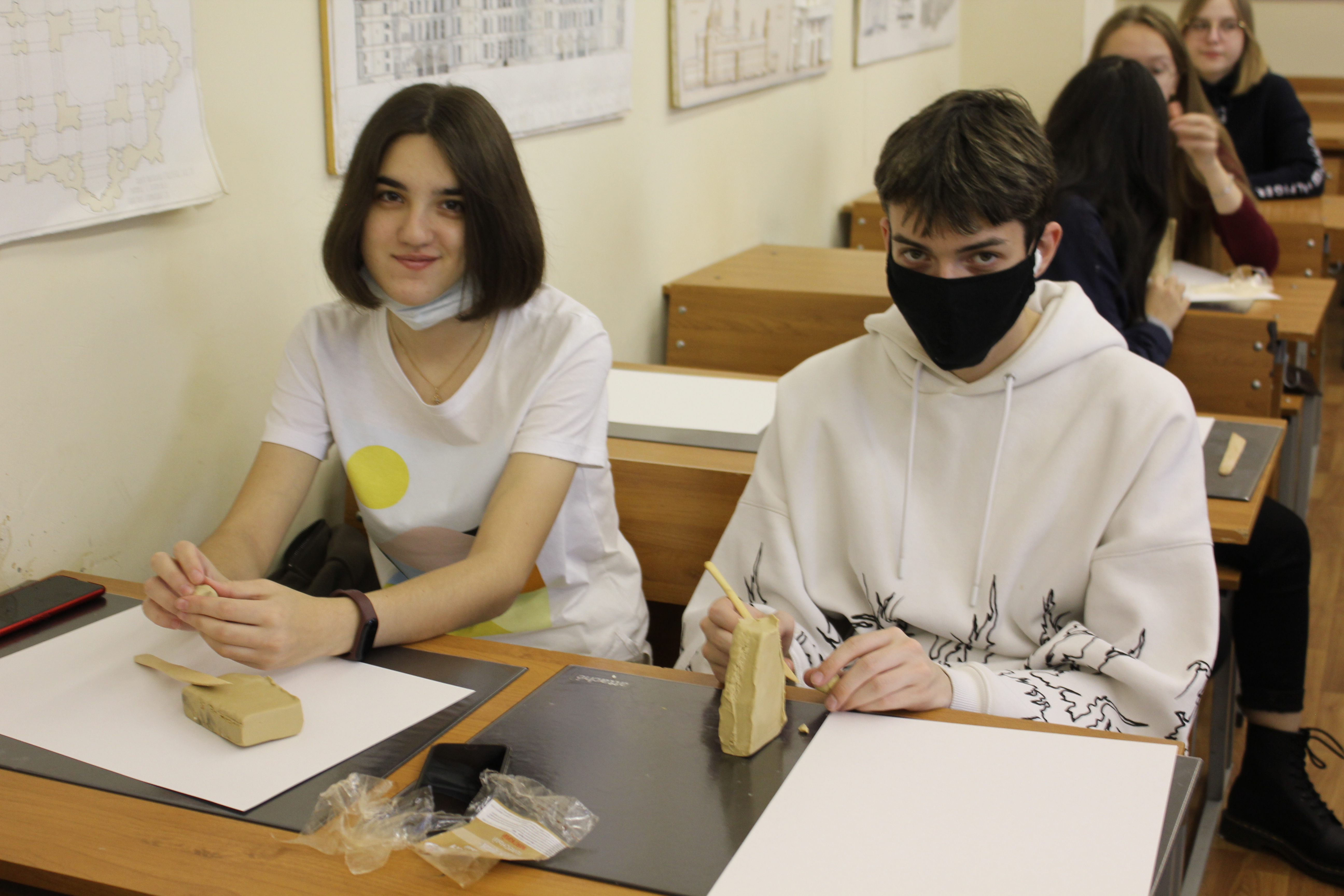 Мастер-класс «Азбука скульптуры»  в рамках проекта «Университетские субботы»
