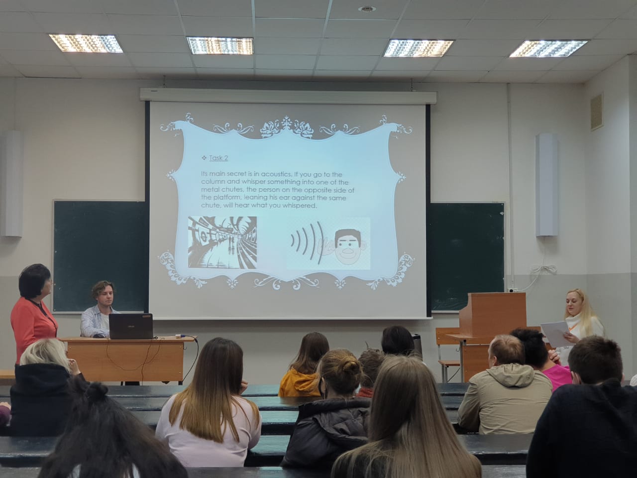 17 октября 2020 г. кафедра русского иностранных языков ГУЗ в рамках проекта «Университетские субботы» провела викторину "«Тайнос агентос», или приключения иностранцев в Москве"