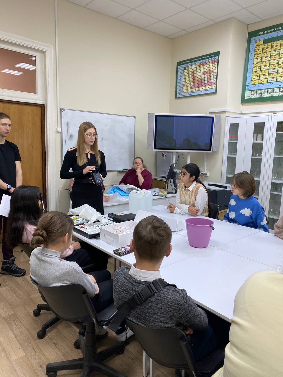 В рамках проекта «Университетские субботы» в ГУЗ состоялись практикум и мастер-класс «Порча» и «доброта» воды