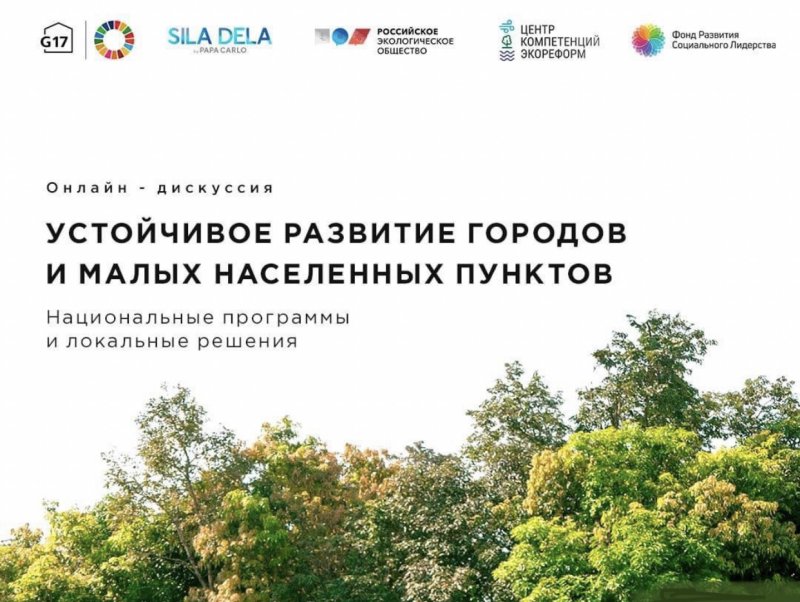 Участие Государственного университета по землеустройству в онлайн-дискуссии  «Устойчивое развитие городов и малых населенных пунктов:  национальные программы и локальные решения»