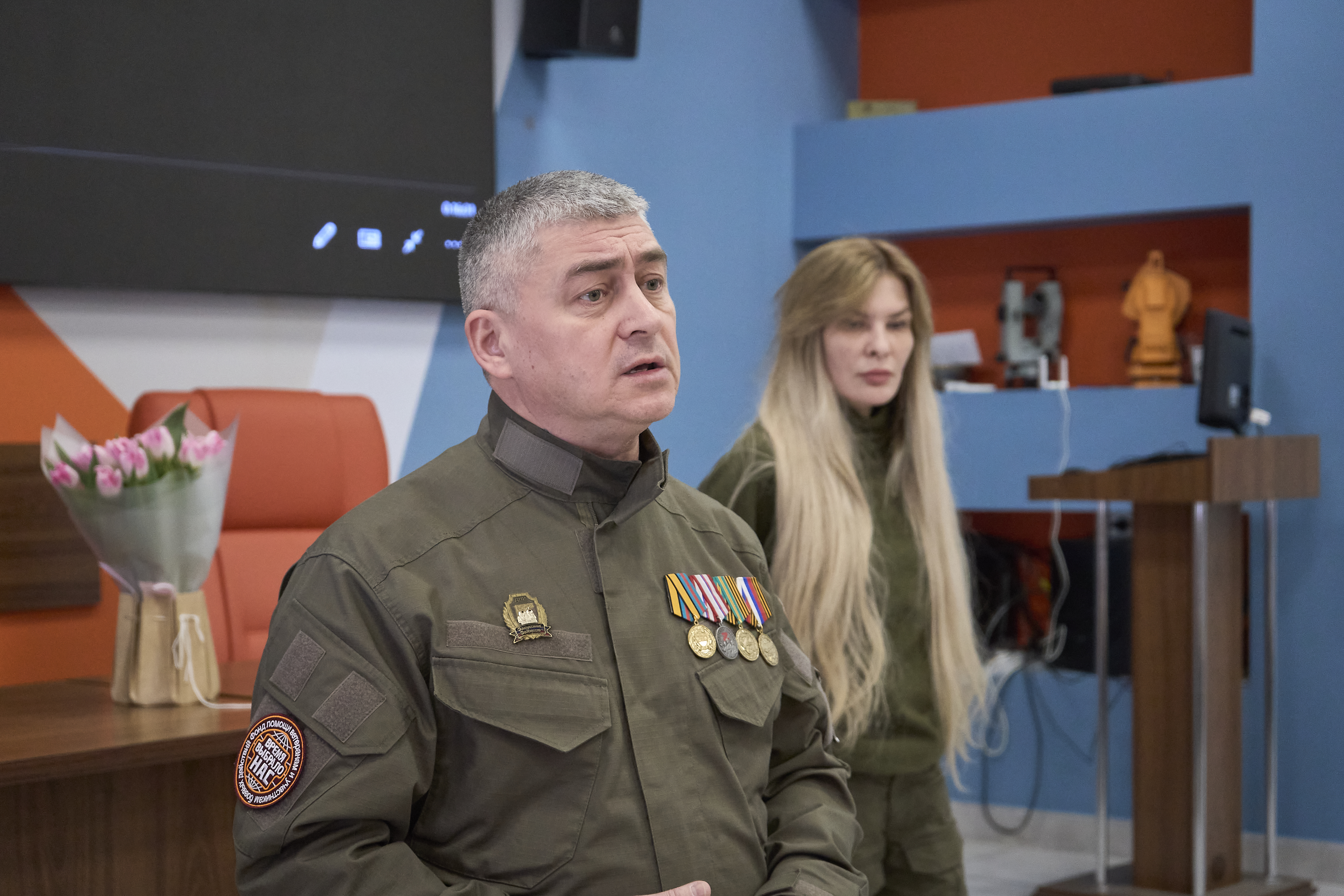 Патриотический диалог в ГУЗ: студенты встретились с участниками СВО