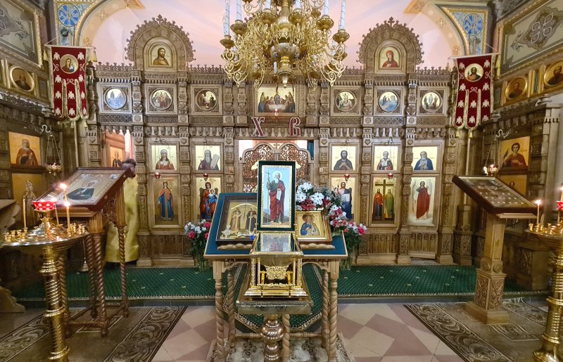 Торжественное богослужение в Домовом храме