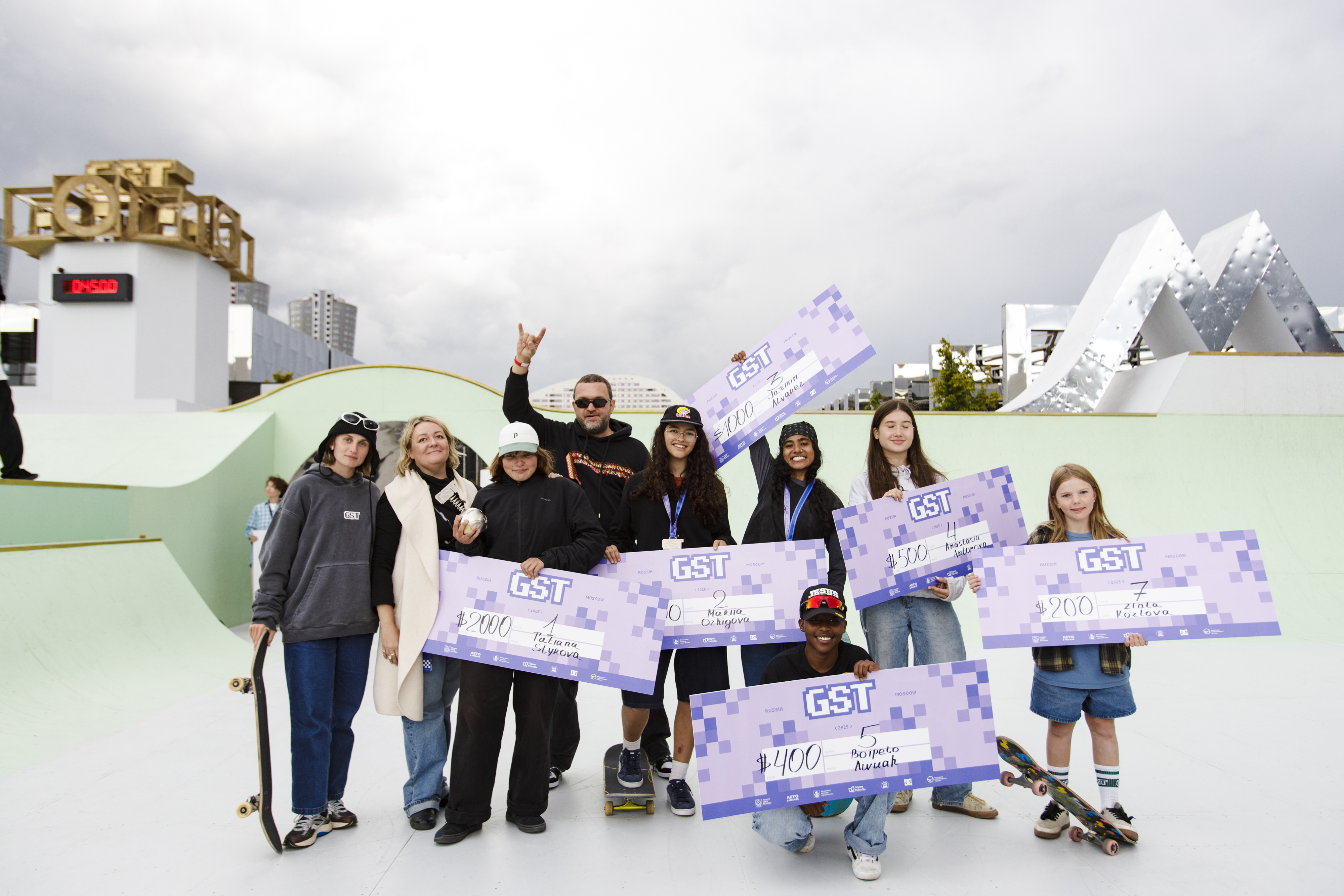 Студенты ГУЗ зарядились энергией мирового спорта на фестивале Grand Skate Tour 2025 в Москве