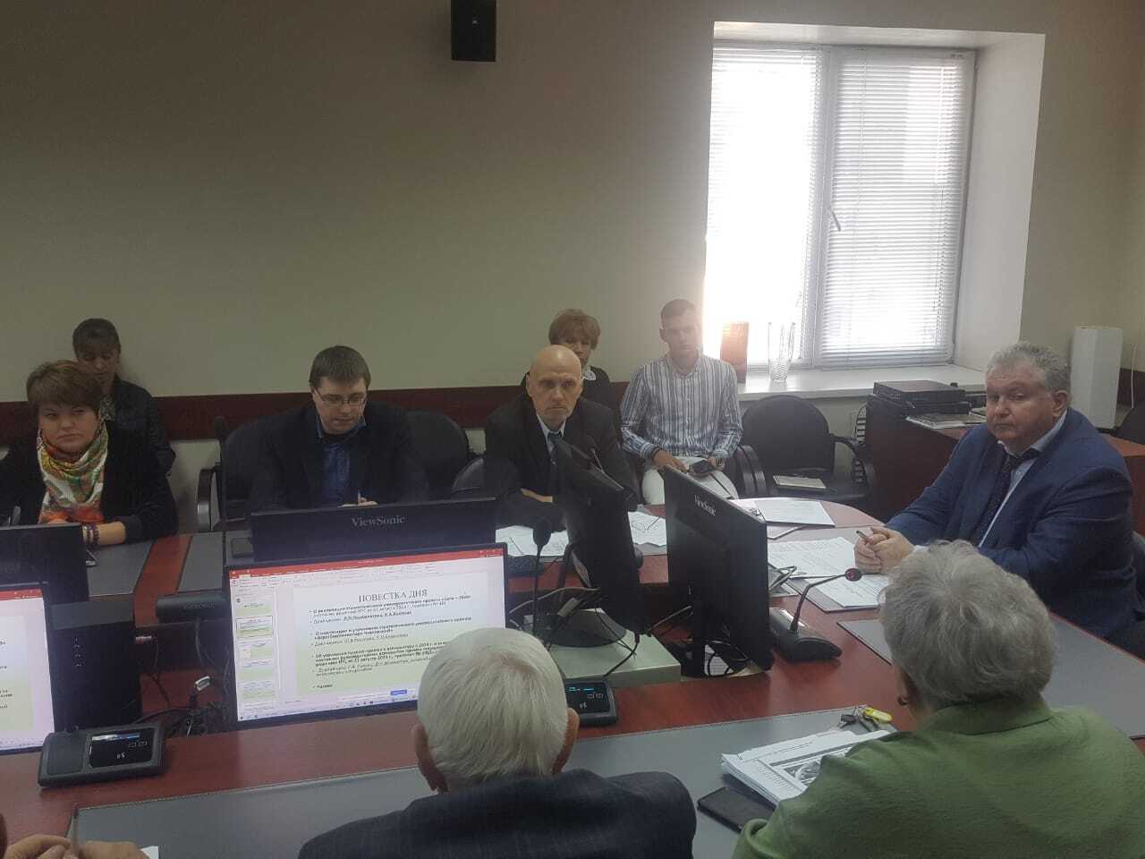 Состоялось первое в текущем учебном году заседание Научно-технического совета Университета