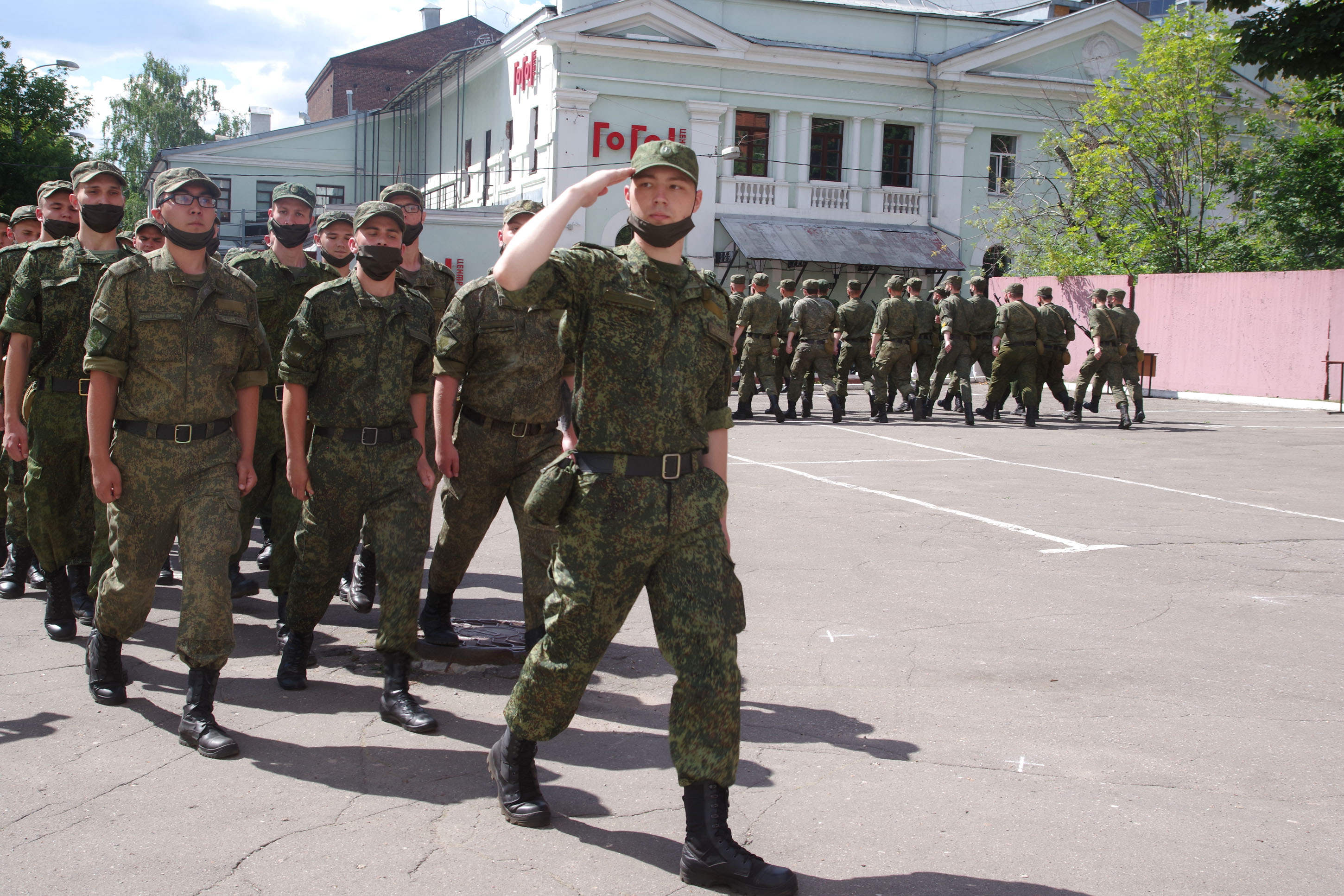 7 августа 2020 года курсанты Военно-учебного центра Государственного университета по землеустройству приняли военную присягу!